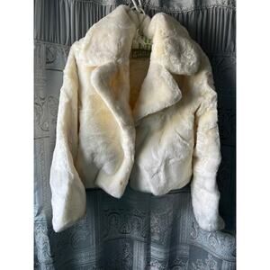 Guess fur coat